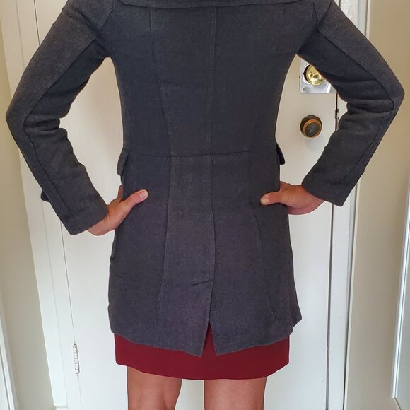 Stylish Forever21 Wool-Polyester Coat - Picture 5 of 8